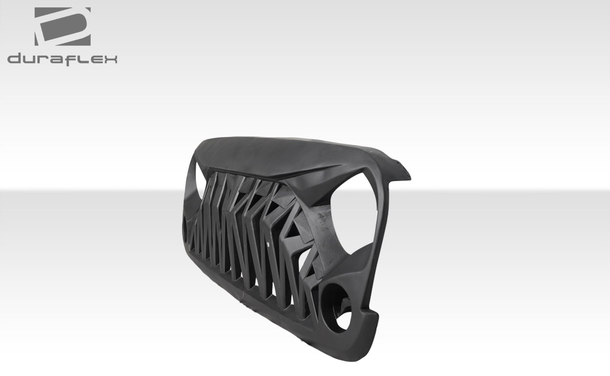 Unleash the Beast: 2007 - 2018 Jeep Wrangler JK Duraflex Monster Grille - One Piece Wonder!