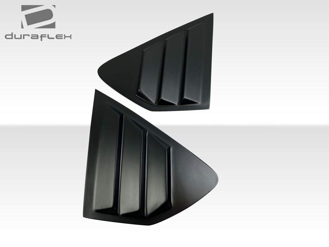 Get the 2018 - 2023 Subaru XV Crosstrek Duraflex Fennec Outdoors Edition Rear Window Scoops (2 Piece) Now!