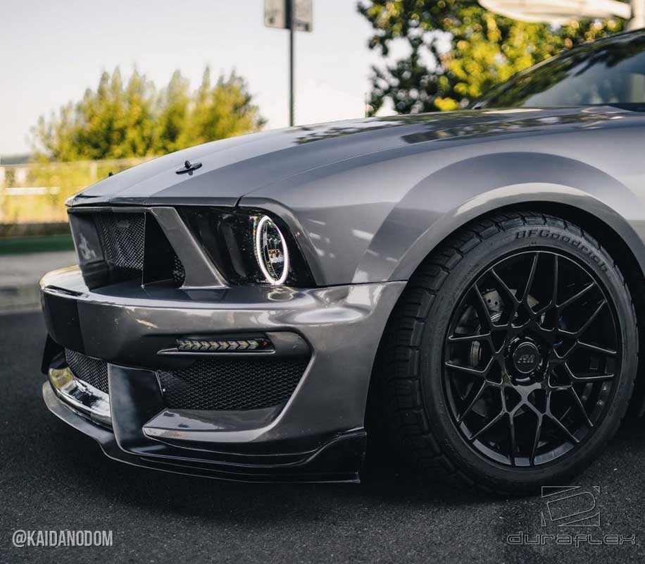 Get the Stunning 2005 - 2009 Ford Mustang Duraflex GT350 Look 1 - Piece Front Bumper Now!