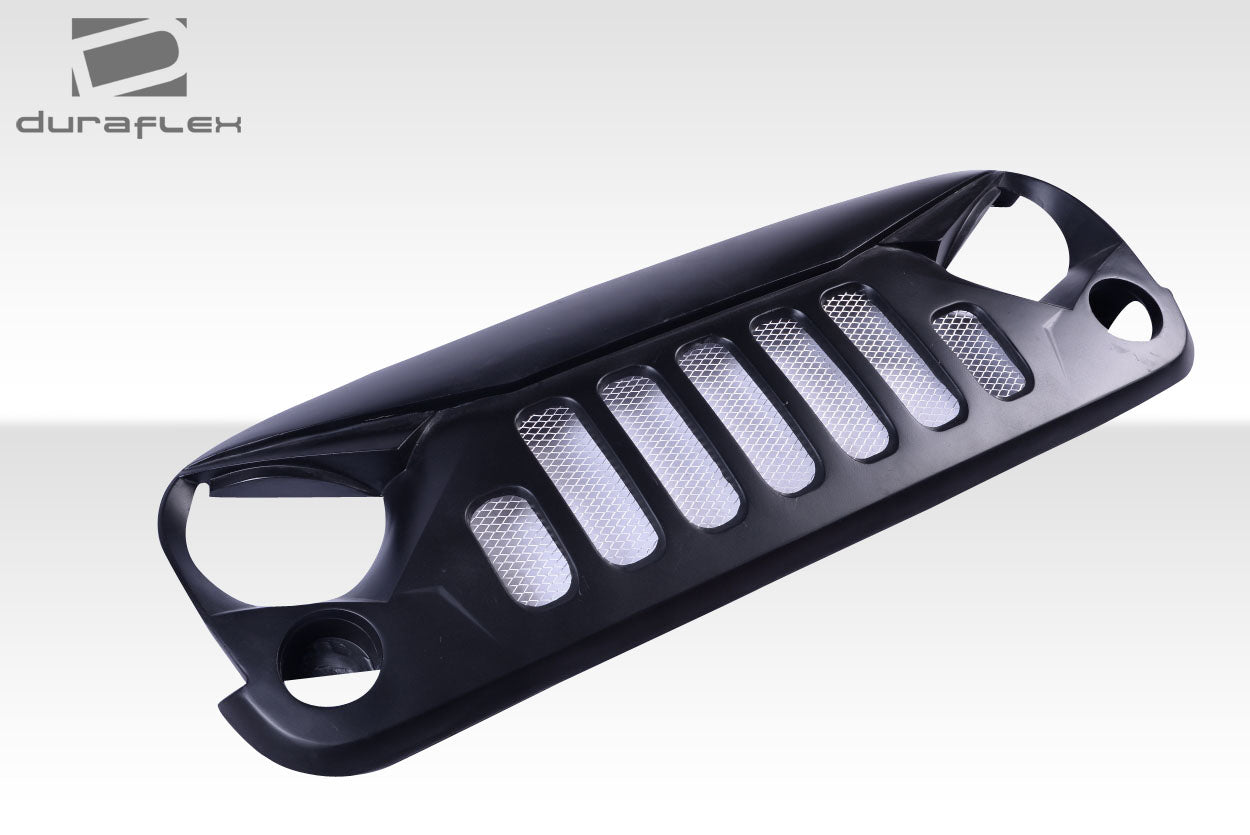 Unleash the Beast: 2007 - 2018 Jeep Wrangler Duraflex Predator Grille (1 Piece)