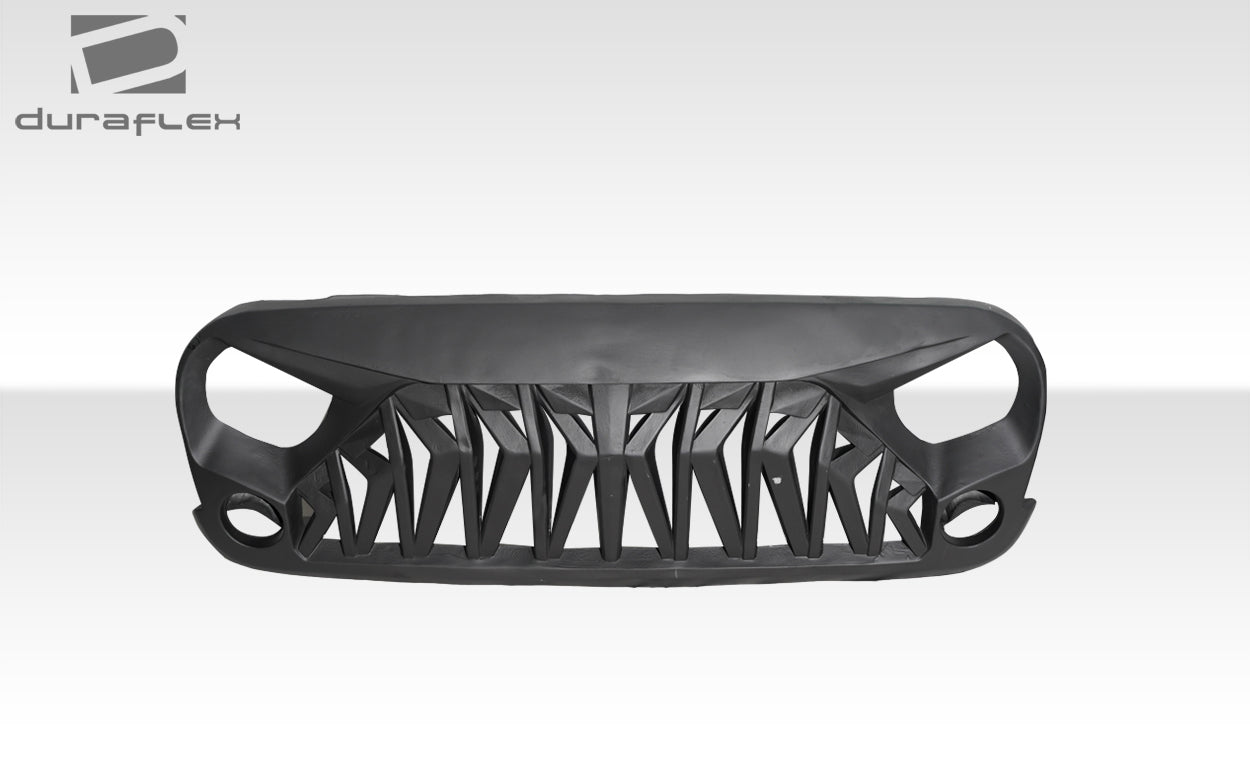 Unleash the Beast: 2007 - 2018 Jeep Wrangler JK Duraflex Monster Grille - One Piece Wonder!