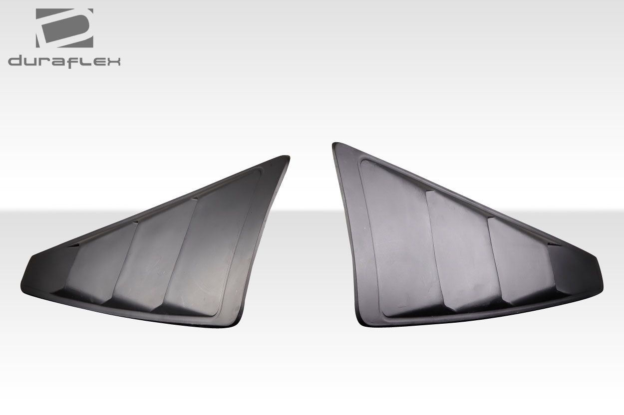 Unleash Style: 2015 - 2023 Ford Mustang Duraflex MPX 2 - Piece Rear Window Scoops (S)