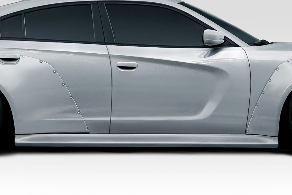 Transform Your 2015 - 2023 Dodge Charger with Duraflex SKS Wide Body Side Skirts! (2 Piece Set)