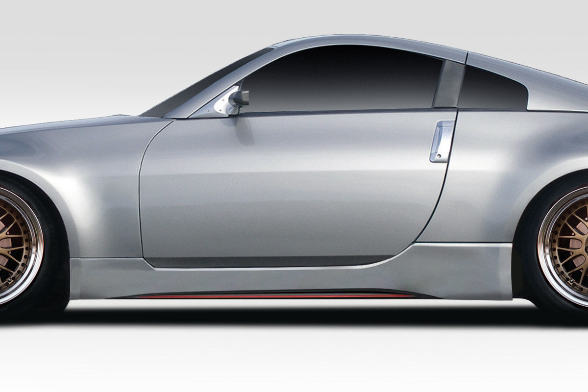 Revamp Your 2003 - 2008 Nissan 350Z Z33 with Duraflex N4 Side Skirts Rocker Panels - 2 Piece Set!