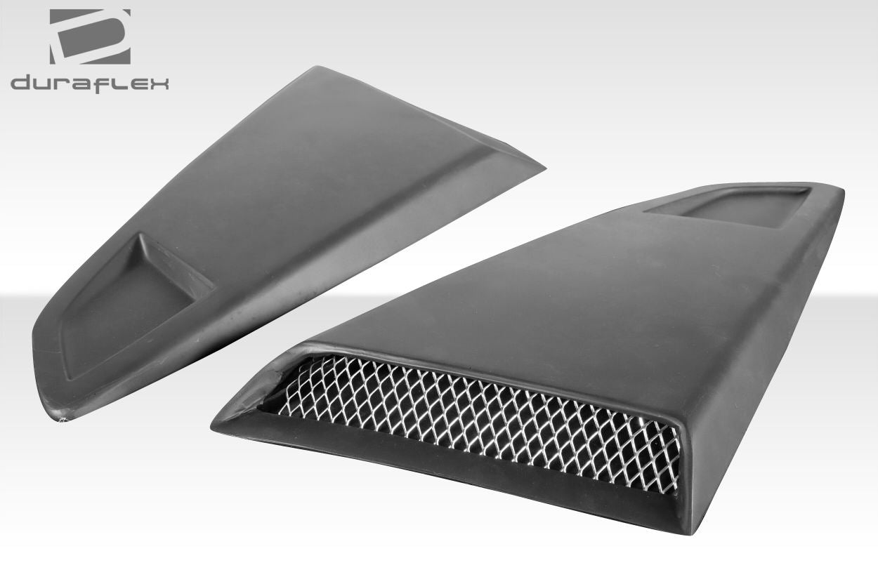 Enhance Your 2015 - 2023 Ford Mustang with Duraflex MC Design Rear Window Scoops - 2 Piece Set!