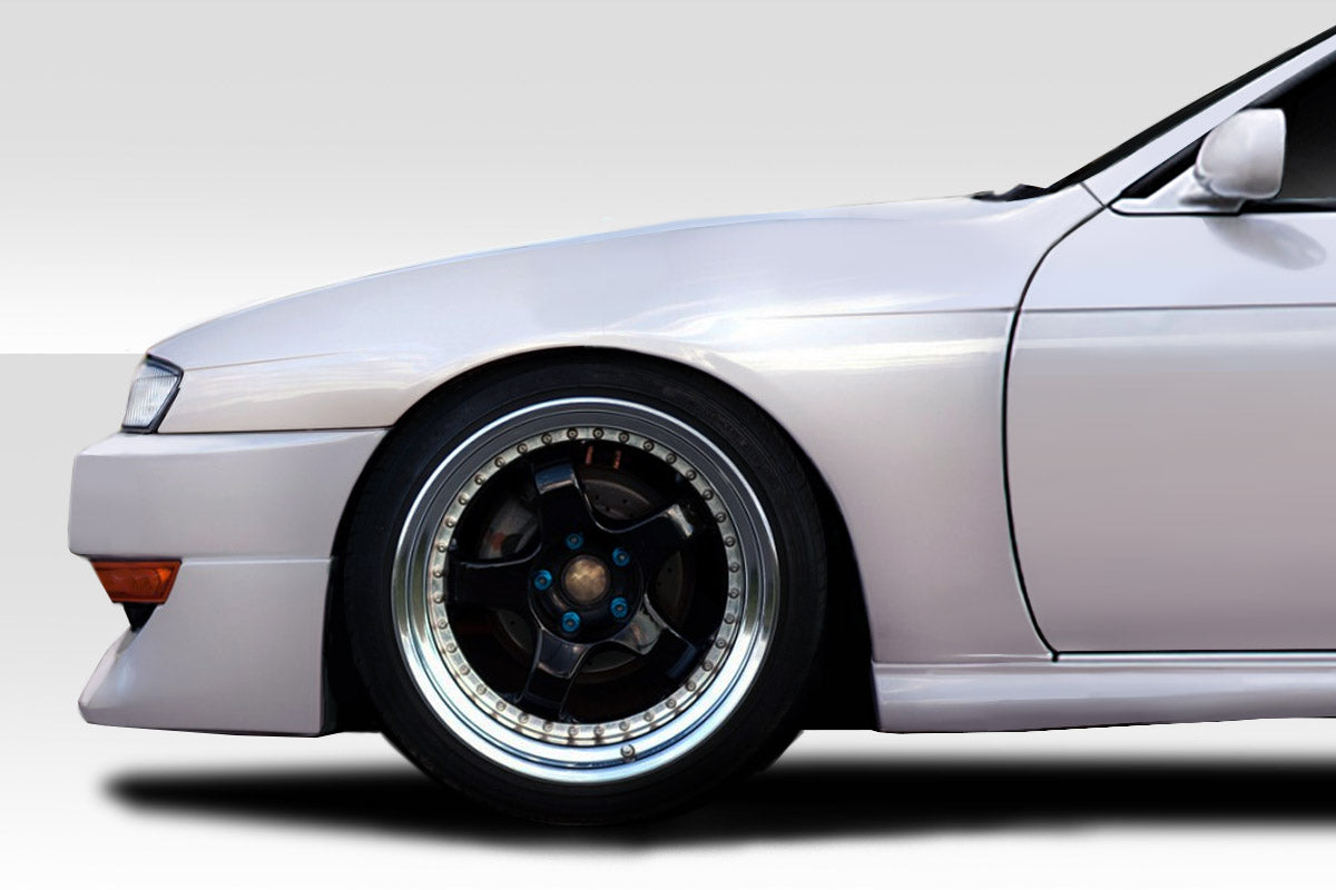 Upgrade Your 1997 - 1998 Nissan 240SX S14 with Duraflex Kouki OEM Look Fenders (2 - Piece Set)