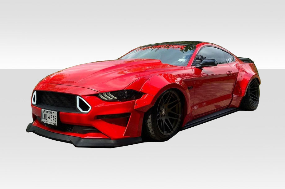 Revamp Your 2018 - 2023 Ford Mustang with Duraflex Grid Wide Body Kit!