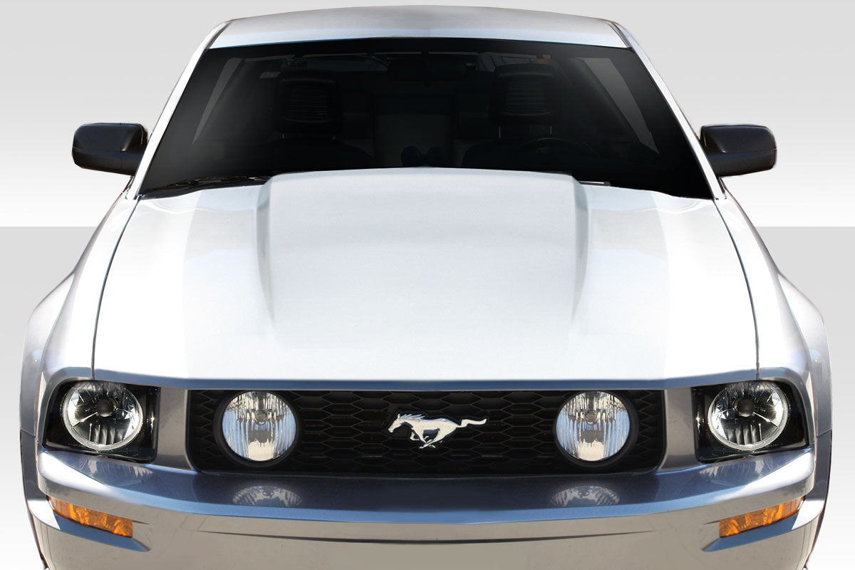 Unleash the Beast: 2005 - 2009 Ford Mustang Duraflex 3 Cowl Hood (1 Piece)