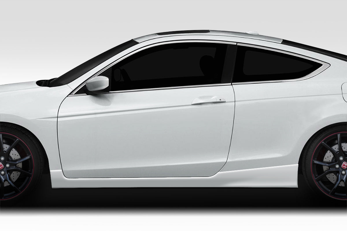Upgrade Your 2008 - 2012 Honda Accord 2DR with Duraflex HFP Look Side Skirts! Get Yours Now!