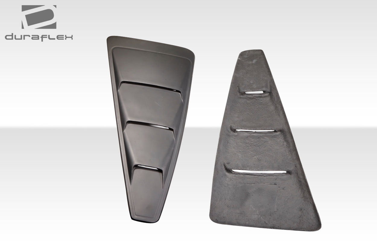 Unleash Style: 2015 - 2023 Ford Mustang Duraflex MPX 2 - Piece Rear Window Scoops (S)