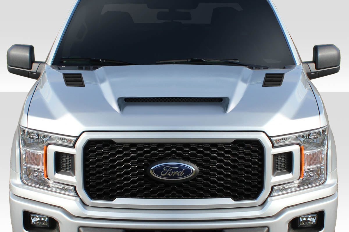 Unleash Style: 2015 - 2020 Ford F - 150 Duraflex CVX One - Piece Hood
