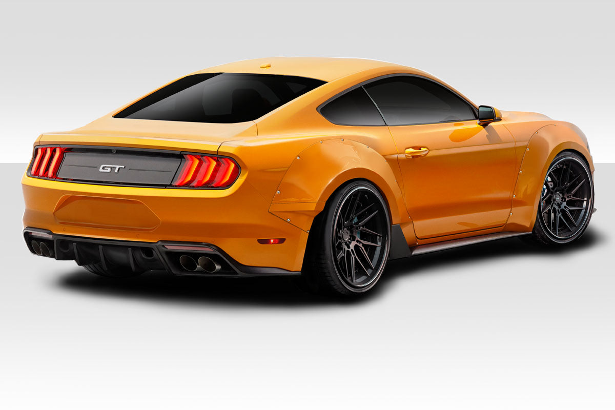 Revamp Your 2018 - 2023 Ford Mustang with Duraflex Grid Wide Body Kit!