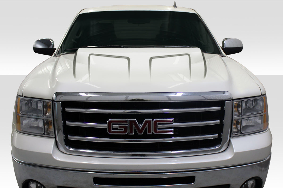 Unleash Style! 2007 - 2013 GMC Sierra Duraflex One - Piece Cowl Hood