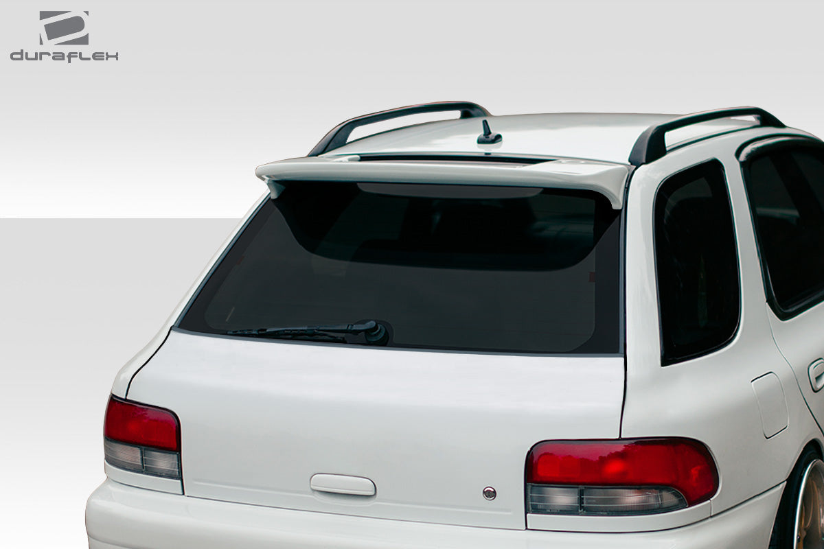 Upgrade Your 1993 - 2001 Subaru Impreza 5DR Wagon with Duraflex STI Look One - Piece Roof Spoiler