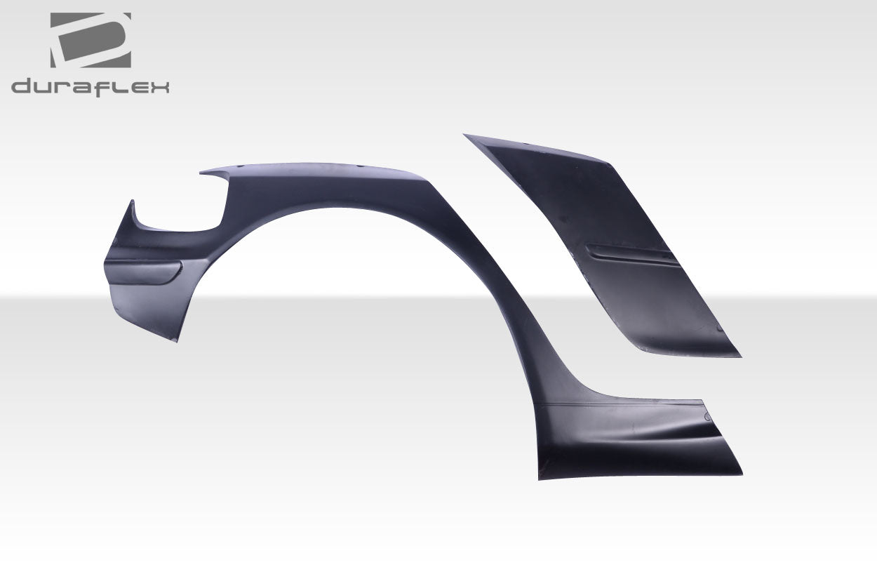 Upgrade Your 1999 - 2001 BMW 3 Series E46 4DR with Duraflex Circuit Wide Body Rear Fender Flares - 4 Piece Set