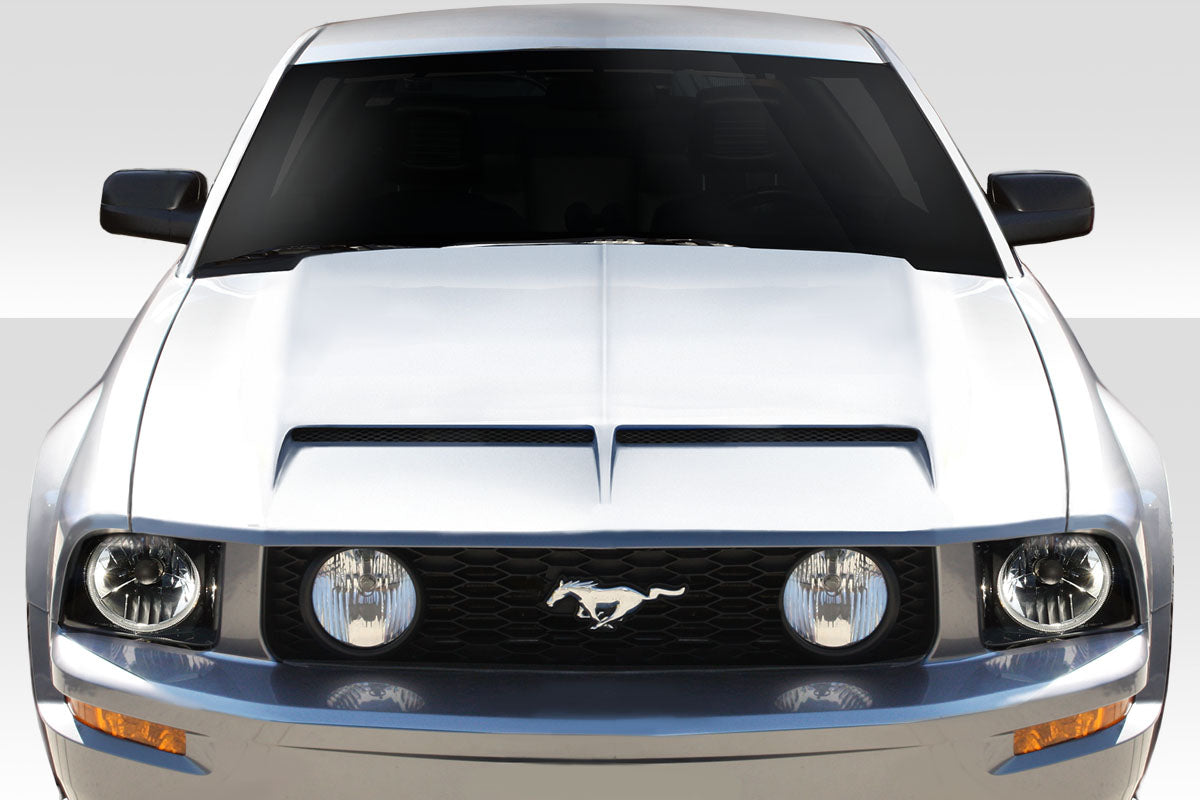 Unleash the Beast: 2005 - 2009 Ford Mustang Duraflex GT500 V4 One - Piece Hood