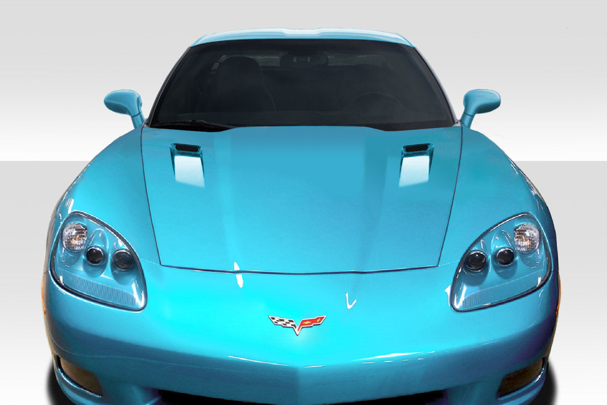 Unleash the Power: 2005 - 2013 Chevrolet Corvette C6 Duraflex RKSV One - Piece Hood