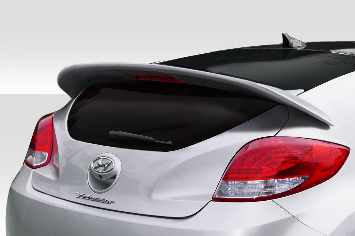 Rev Up Your 2012 - 2017 Hyundai Veloster Turbo with Duraflex D1 Rear Wing Spoiler!