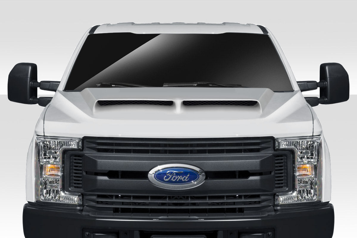 Upgrade Your 2017 - 2022 Ford Super Duty F250/F350/F450 with Duraflex GT500 One - Piece Hood