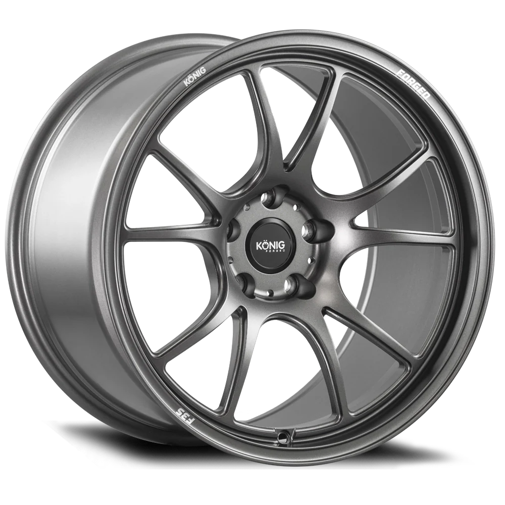 KONIG FORGED F3S Wheels - 18x9.5, Satin Charcoal Finish! Grab Yours Now!