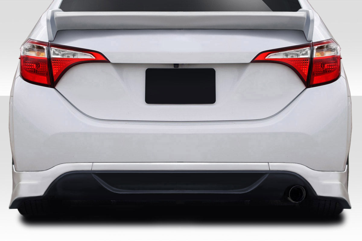 Revitalize Your 2014 - 2016 Toyota Corolla with Duraflex Zeta 1 - Piece Rear Diffuser