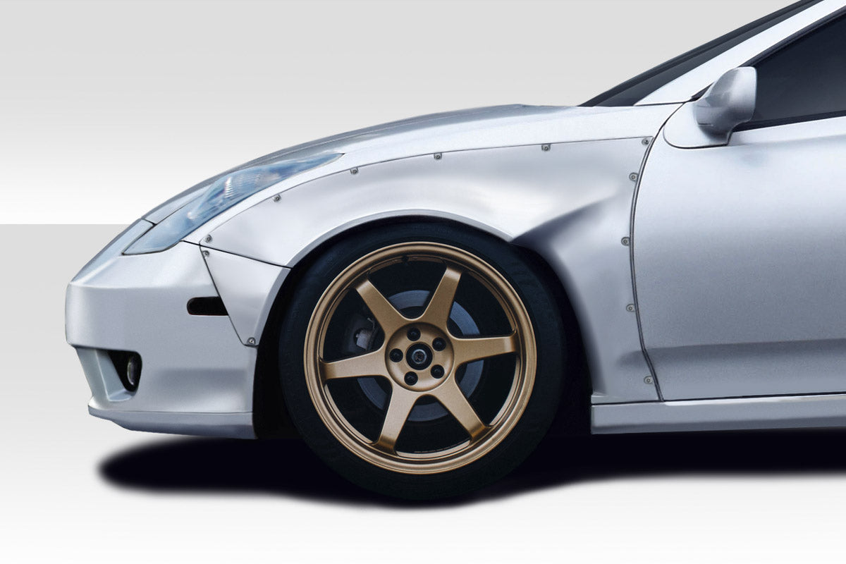 Upgrade Your 2000 - 2005 Toyota Celica with Duraflex RBS Front Fenders - 4 Piece Set!