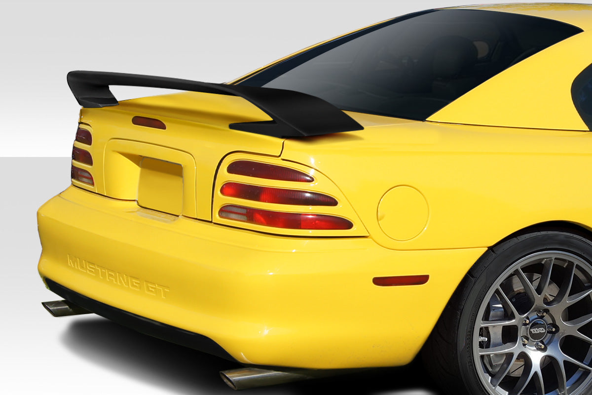 Get the Stunning 1994 - 1998 Ford Mustang Duraflex GT350 Look Rear Wing Spoiler - One Piece Wonder!