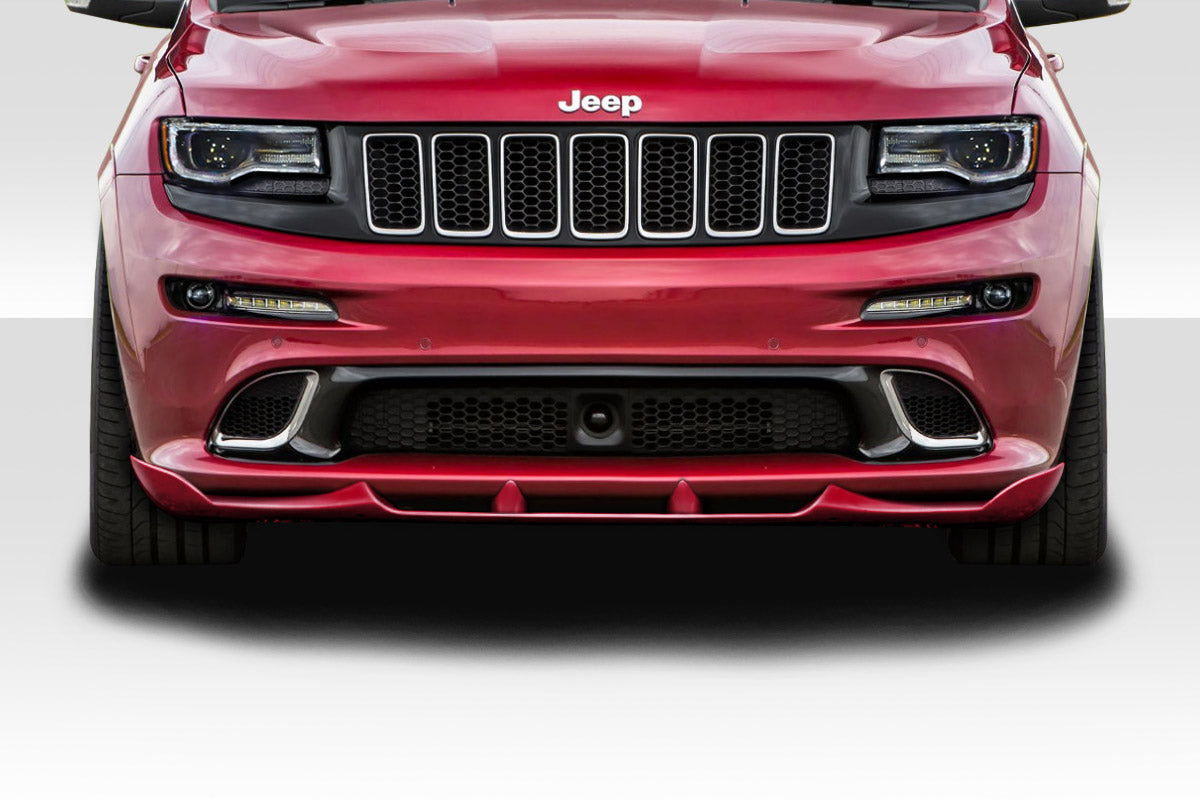 Unleash the Power: 2012 - 2016 Jeep Grand Cherokee SRT8 Duraflex Trackmaster One - Piece Front Lip