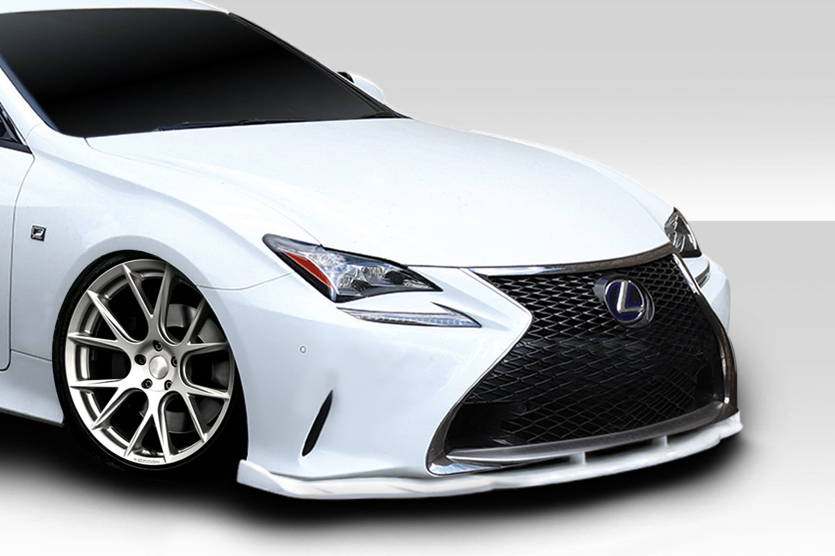 Revamp Your 2014 - 2018 Lexus RC Series RC200T RC350 (F Sport Only) with Duraflex AG Design Front Lip Spoiler