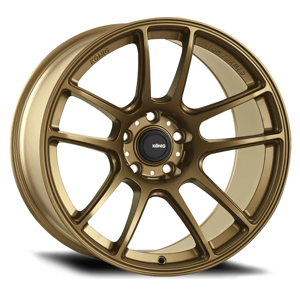 Stunning KONIG HELIOGRAM 18x9.5 Wheels in Matte Bronze - Grab Yours Now!