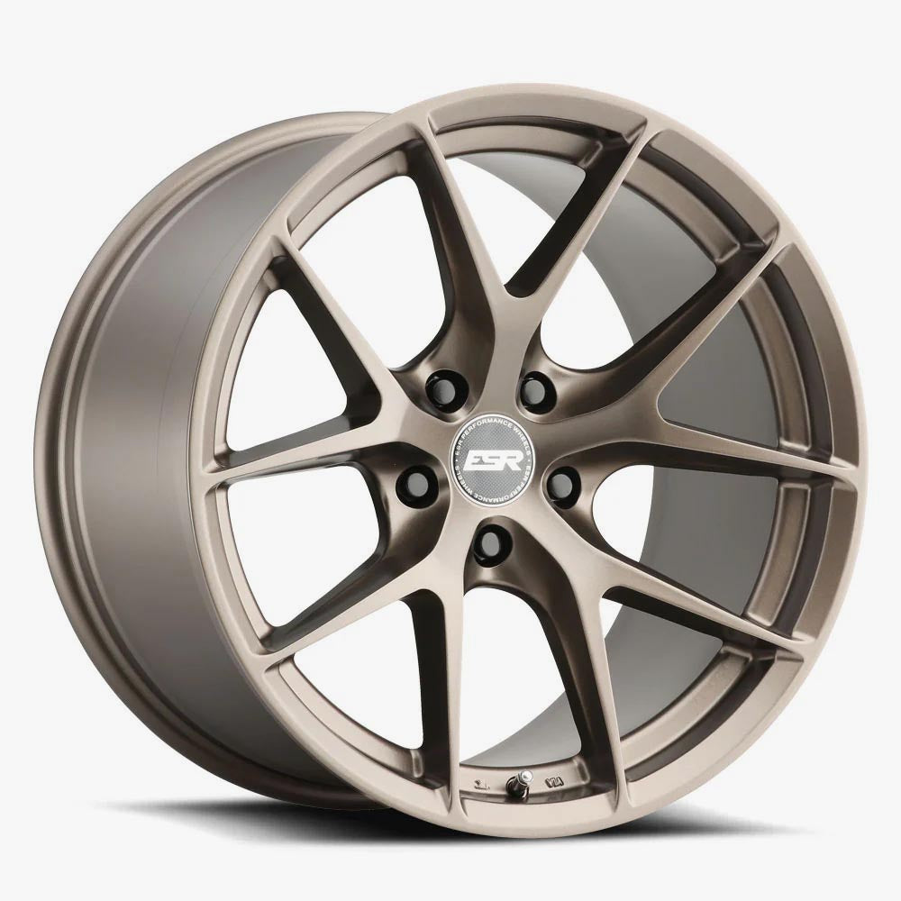 ESR RF2 18x8.5 5x114.3 (Custom Drill) ET30 Matte Bronze - Stunning Wheels for Your Ride!