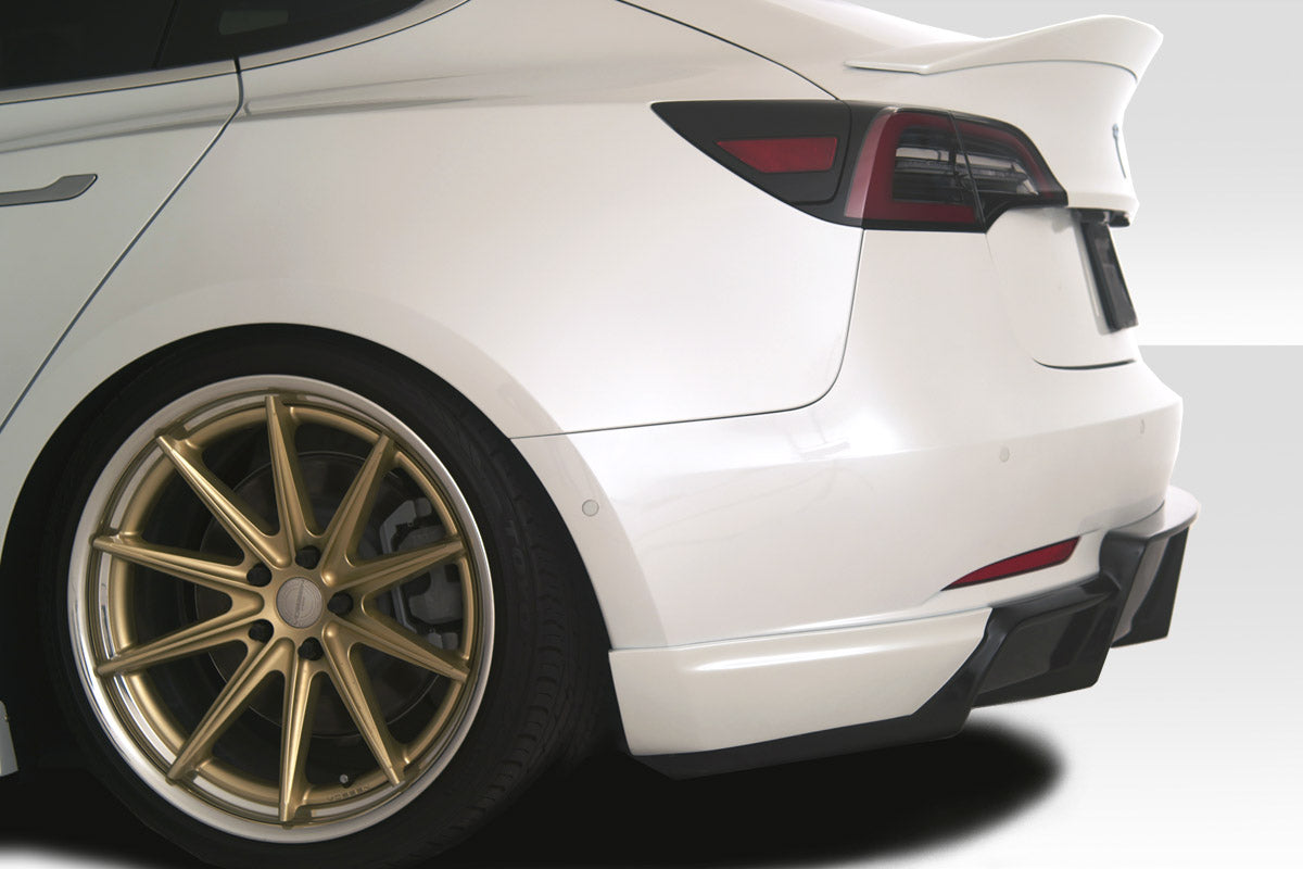 Enhance Your 2018 - 2023 Tesla Model 3 with Duraflex GT Concept Rear Diffuser - 1 Piece