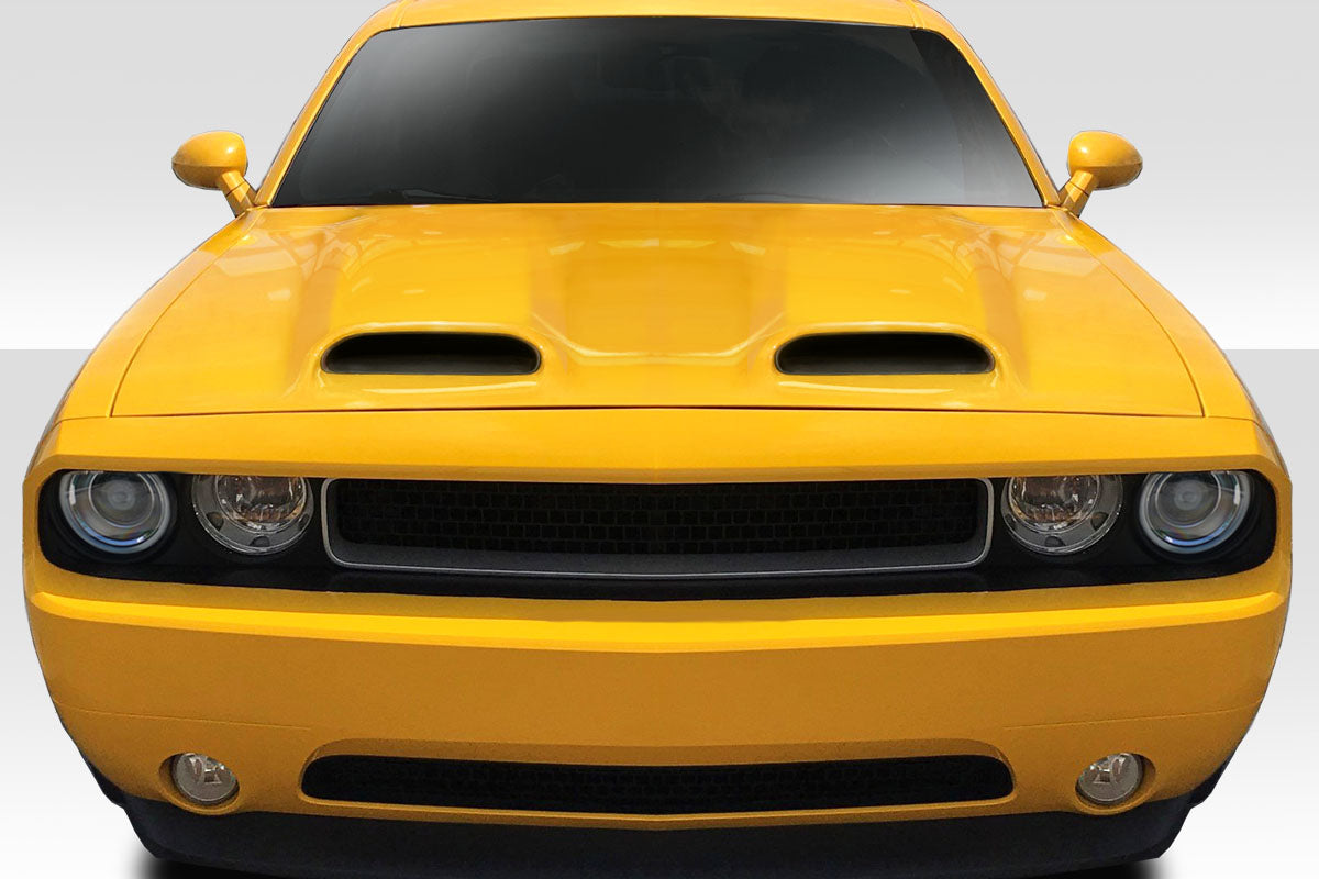Unleash the Beast: 2008 - 2023 Dodge Challenger Duraflex Redeye Look One - Piece Hood