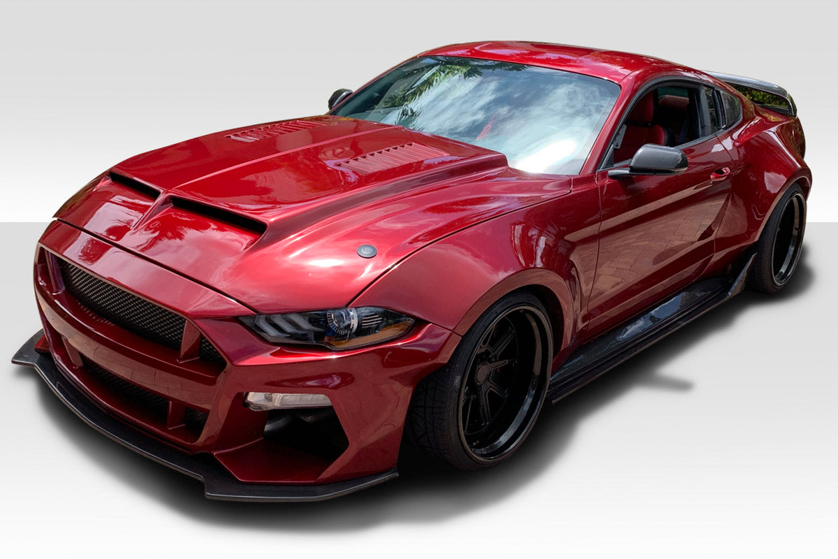Revamp Your 2018 - 2023 Ford Mustang with Duraflex Grid Wide Body Kit - 15 Piece Set!