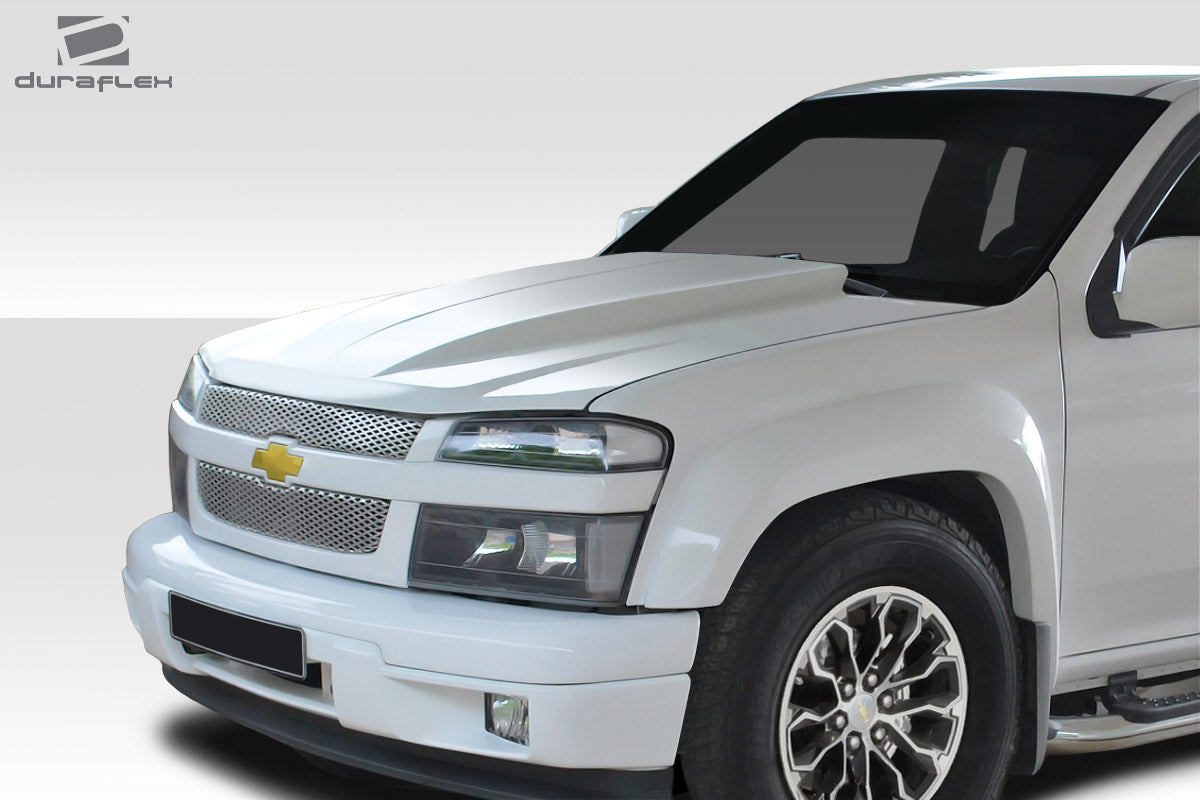 Unleash Style! 2004 - 2012 Chevrolet Colorado & GMC Canyon Duraflex One - Piece Cowl Hood