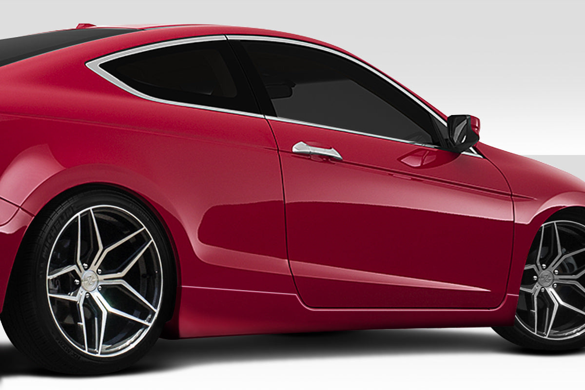 Upgrade Your 2008 - 2012 Honda Accord 2DR with Duraflex HFP Look Side Skirts! Get Yours Now!