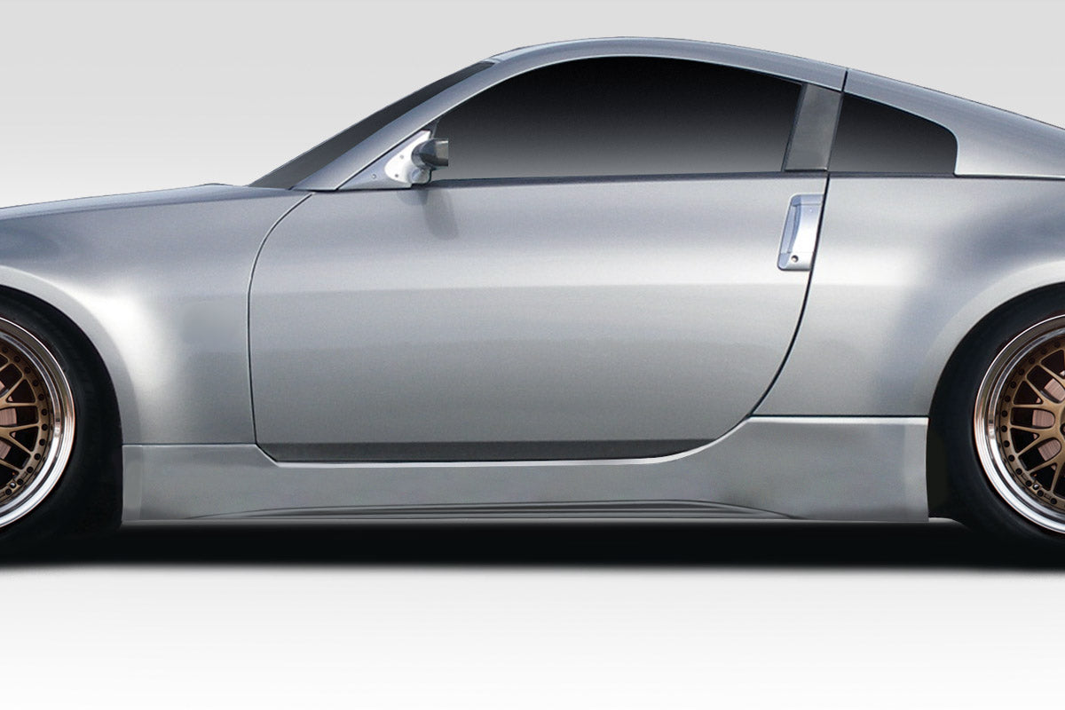 Revamp Your 2003 - 2008 Nissan 350Z Z33 with Duraflex N4 Side Skirts Rocker Panels - 2 Piece Set!